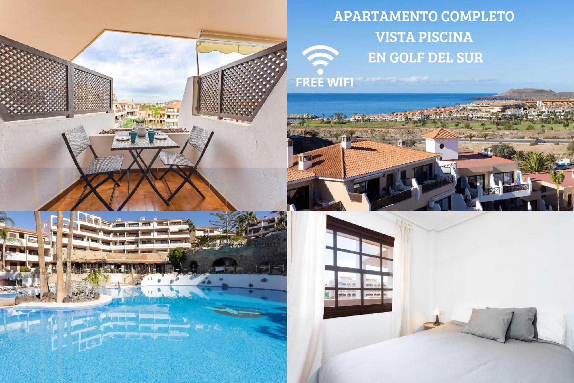 Apartamento Con Piscina Golf Del Sur San Miguel de Abona Ngoại thất bức ảnh